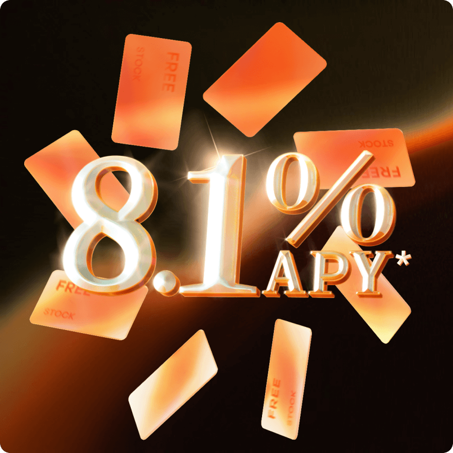 moomoo offers 8.1% APY on idle cash and you can unlock up to $1000 in NVDA stock.